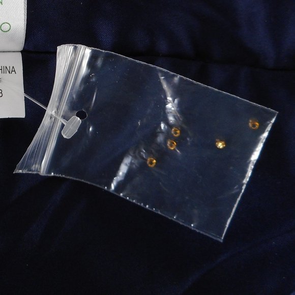 Lilly Pulitzer Dress Blue 6 Blue Polyester Embroidered Beaded Lined Fairycore - Picture 14 of 14